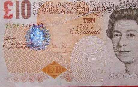 一英镑等于人民币的多少？